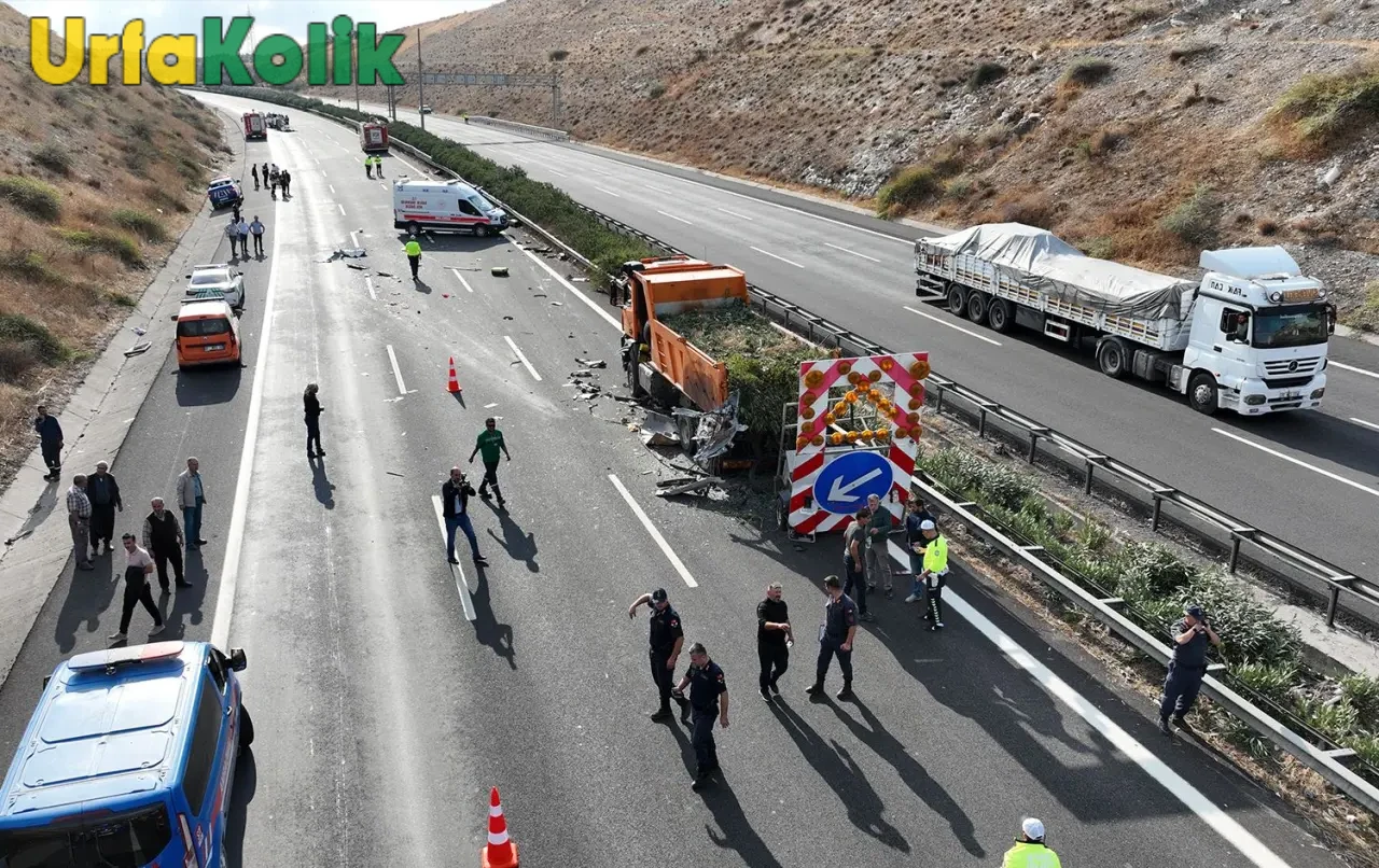 Gaziantep Şanlıurfa Otoyolunda Tek Taraflı Kaza: Bir Kişi Ağır Yaralı!