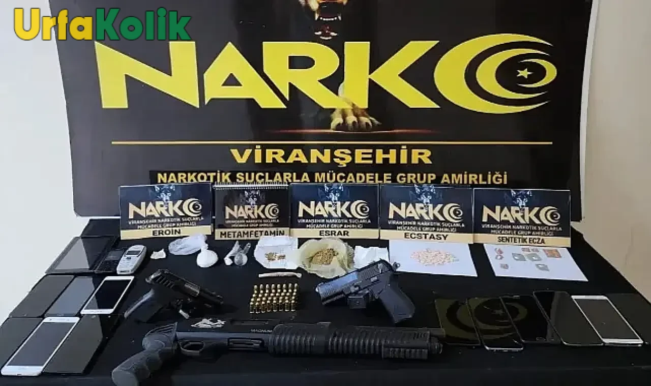 Şanlıurfa’da Narkotik Suçlarla Mücadele Kapsamında Gerçekleştirilen Operasyonda 10 Kişi Gözaltına Alındı!