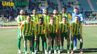 Şanlıurfaspor, zirve mücadelesinde lider Kocaelispor'la başabaş mücadele verdi.