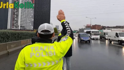 Şanlıurfa'da Trafik Güvenliğini Tehlikeye Atan Sürücülere Makas Atma Cezası!