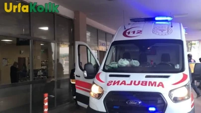 Suruç Yolu'nda Araç, Yoldaki Derin Çukura Devrildi: 2 Yaralı Var!